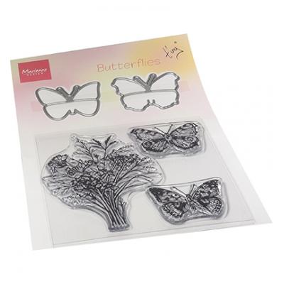 Marianne Design Clear Stamps und Dies - Tiny's Butterflies